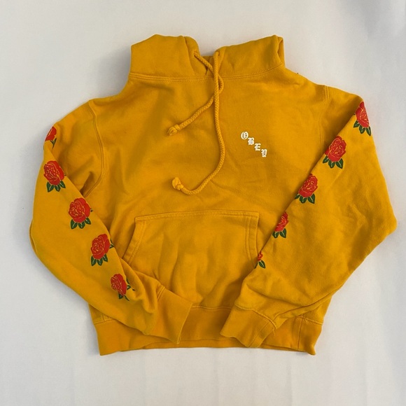 Obey Jackets & Blazers - Obey Cropped Hoodie